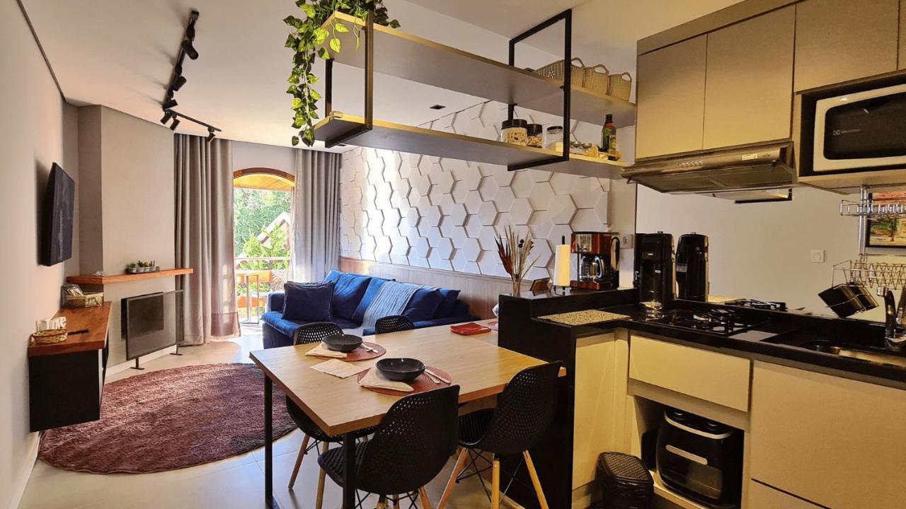 Duplex Luxo Com Piscina Aquecida, Lareira E Wifi Διαμέρισμα Campos do Jordão Εξωτερικό φωτογραφία