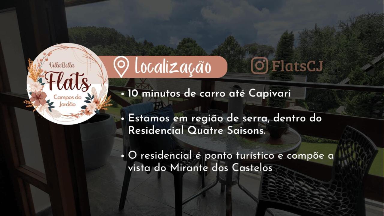 Duplex Luxo Com Piscina Aquecida, Lareira E Wifi Διαμέρισμα Campos do Jordão Εξωτερικό φωτογραφία